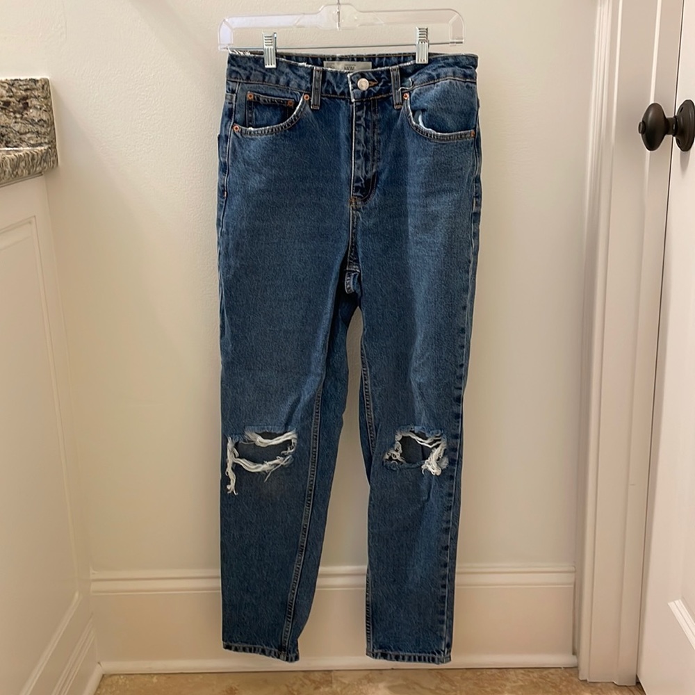 Topshop Moto Mom jeans, W28 to fit L32